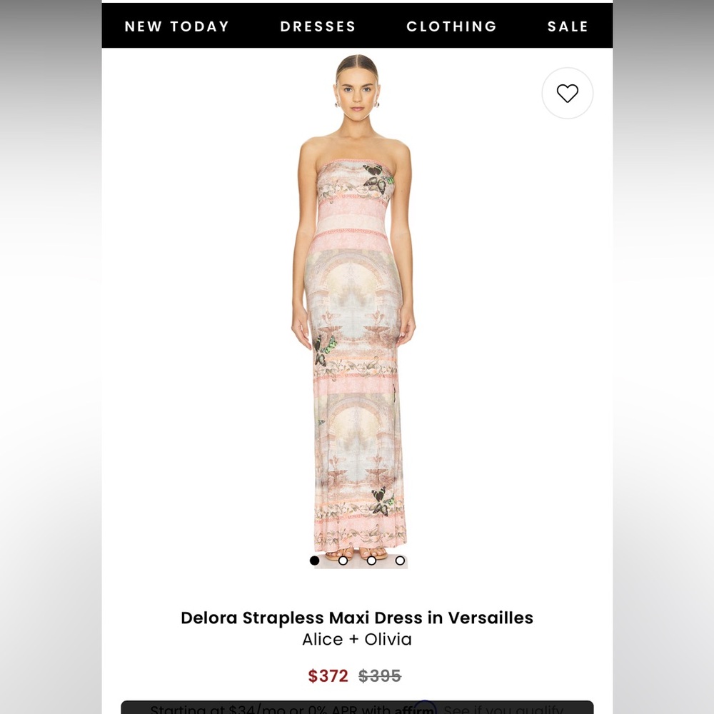 Alice + Olivia Delora Dress in Versailles